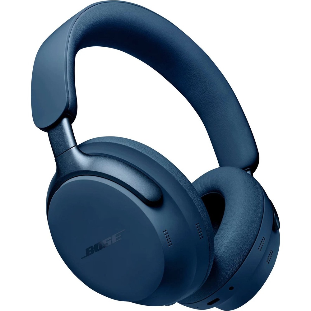 Bose QuietComfort ULTRA Noise Cancelling Bluetooth Wireless Headphones Blue Open